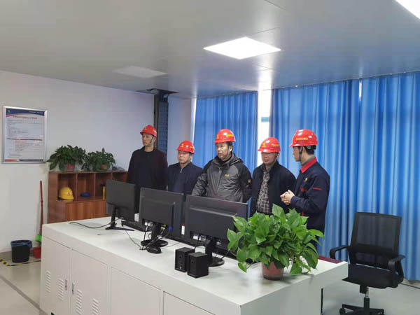 冬瓜山铜矿到建材公司调查
