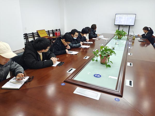 第一构筑工程事业部召开结算推动会