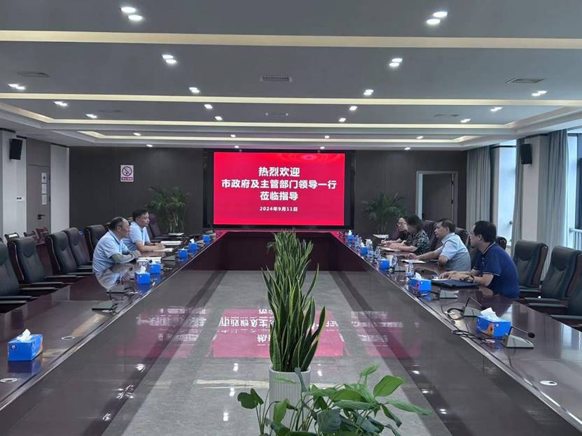 市当拘陌建工局辅导莅临公司