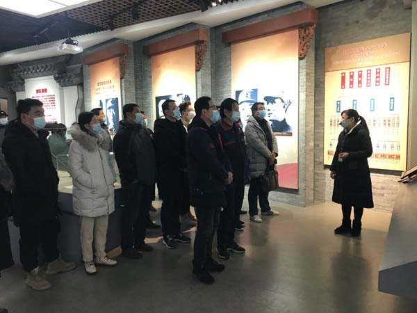 建材公司党支部发展“红色教育之旅”活动