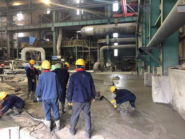 第一构筑工程事业部实现一项大修工作