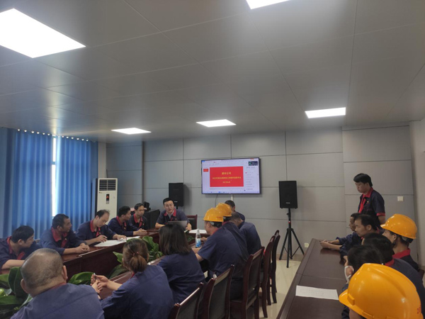 建材公司发展安全出产月系列活动