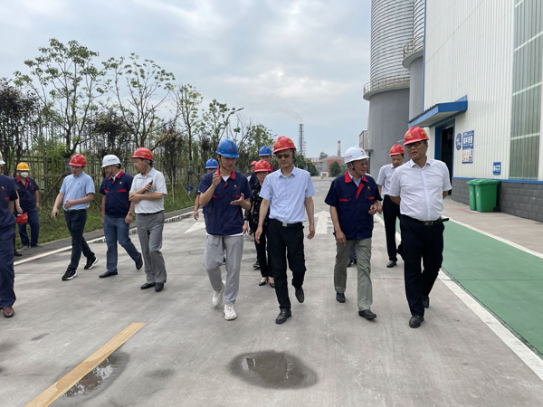 省生态环境厅副厅长到建材公司调研 省生态环境厅副厅长到建材公司调研