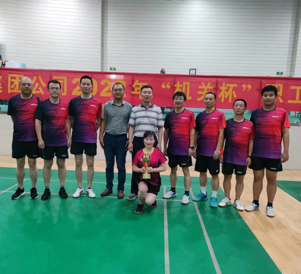 联结“乒”搏 勇创佳绩