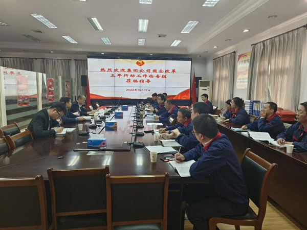 集团公司到公司查抄“国企鼎新三年行动” 集团公司到公司查抄“国企鼎新三年行动”