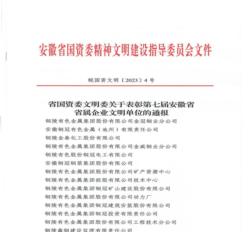 公司荣获省市级文化单元赞美