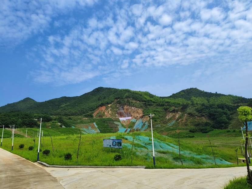 铜山、、、前山露天采坑复垦项目实现