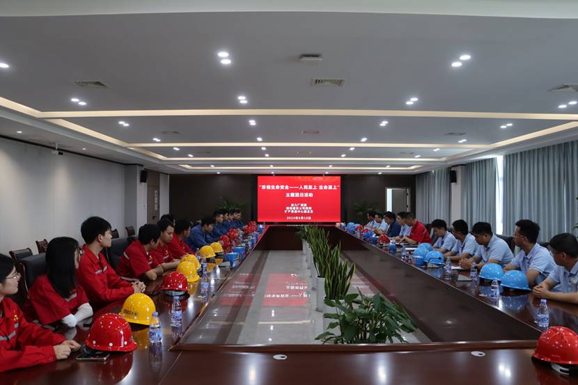 公司团委组织发展“珍视性命安全--人民至上 性命至上”主题团日活动 公司团委组织发展“珍视性命安全--人民至上 性命至上”主题团日活动